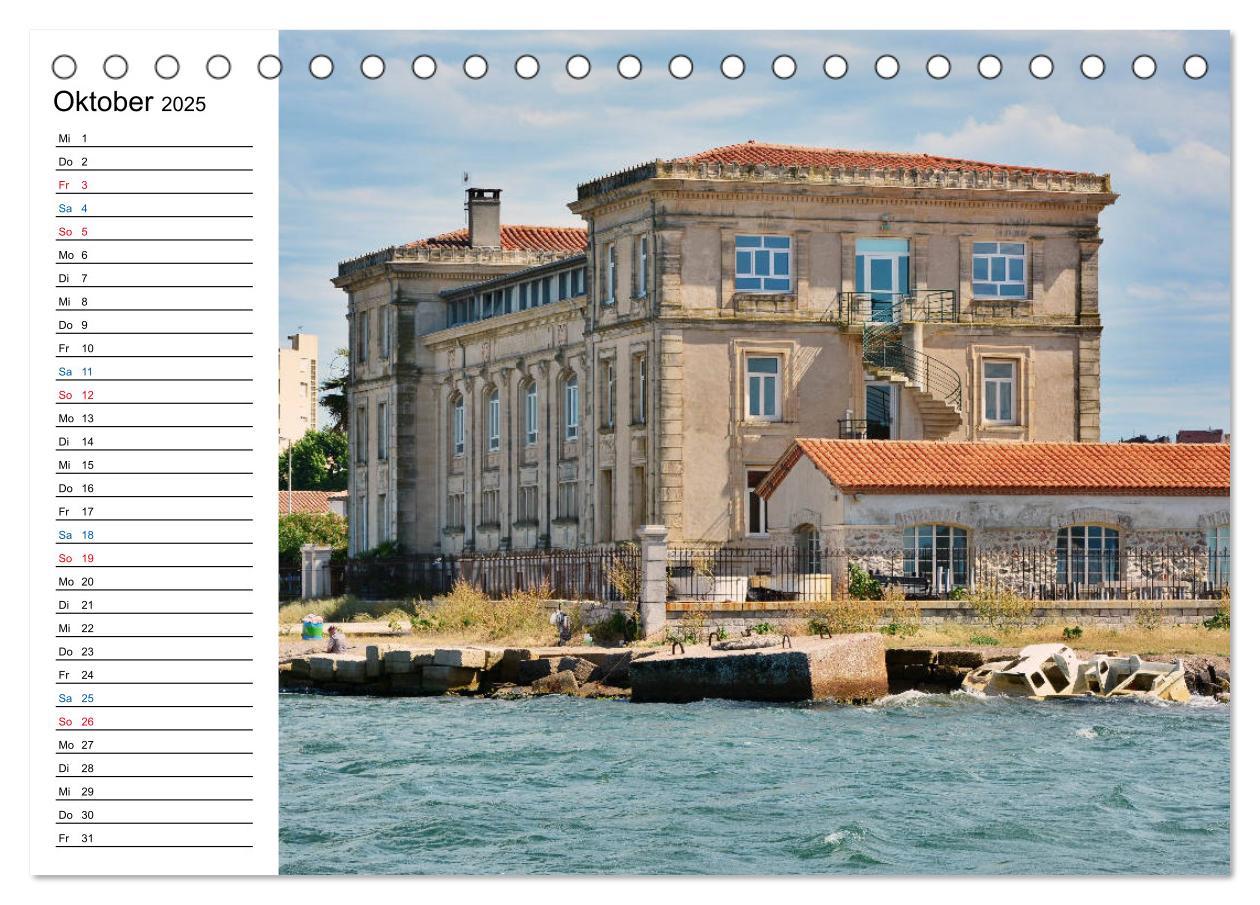 Bild: 9783435444458 | Sète - Das Venedig des Languedoc (Tischkalender 2025 DIN A5 quer),...