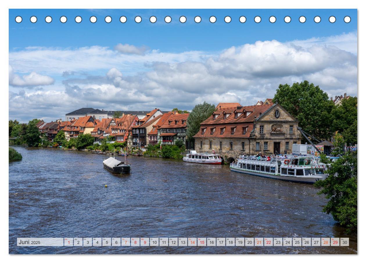 Bild: 9783435228508 | Bamberg Impressionen (Tischkalender 2025 DIN A5 quer), CALVENDO...