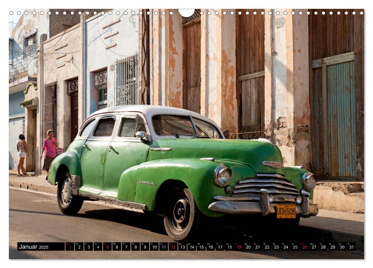 Bild: 9783435818365 | Classic Cars of Cuba (Wandkalender 2025 DIN A3 quer), CALVENDO...