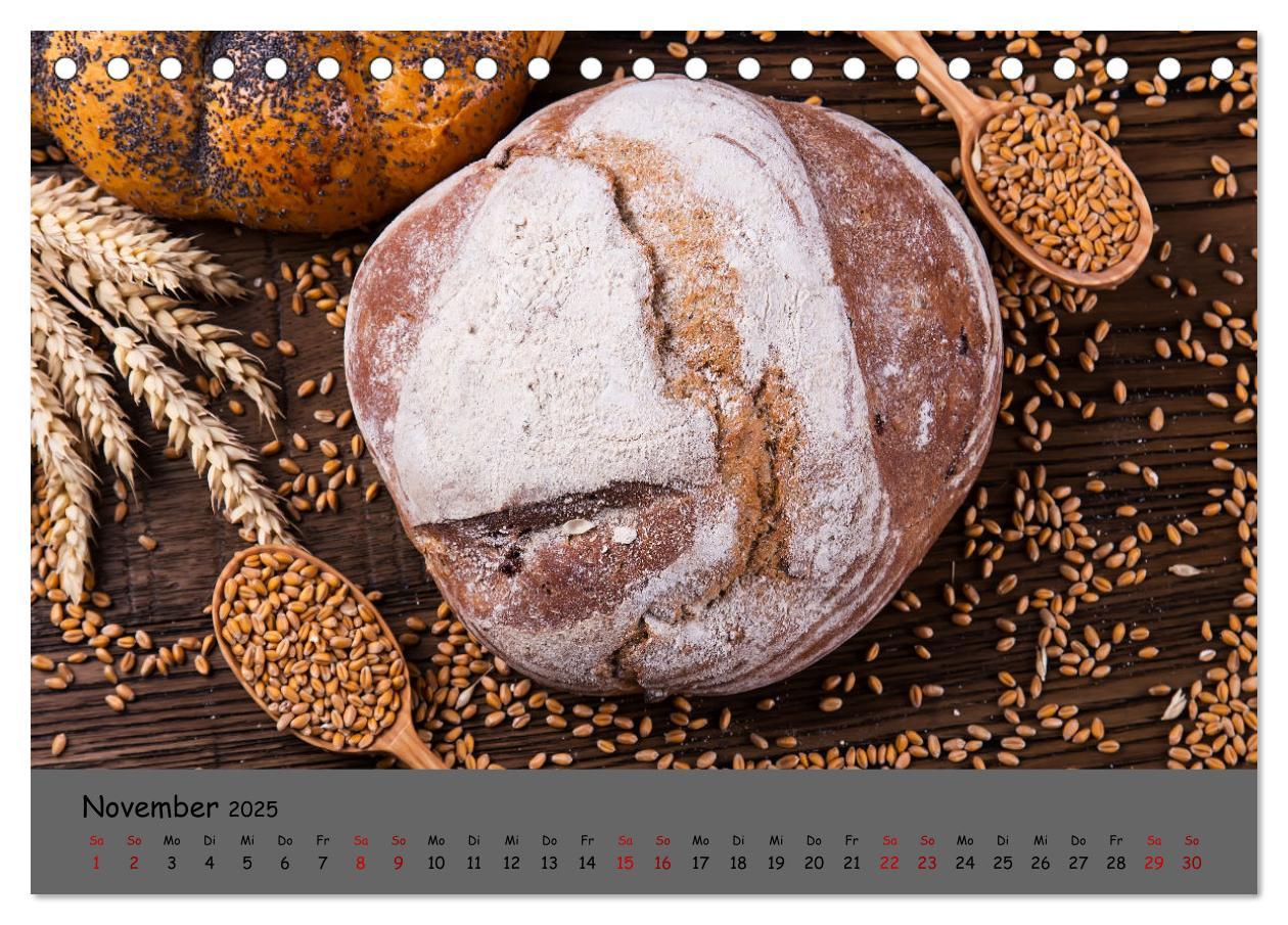 Bild: 9783383989490 | Mein Brotkalender (Tischkalender 2025 DIN A5 quer), CALVENDO...