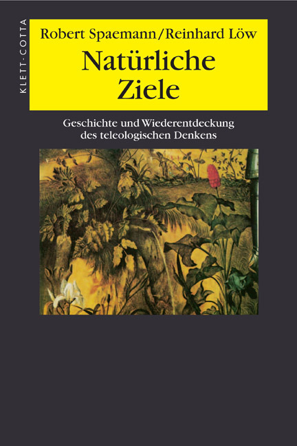 Cover: 9783608941210 | Natürliche Ziele | Robert Spaemann (u. a.) | Taschenbuch | Deutsch