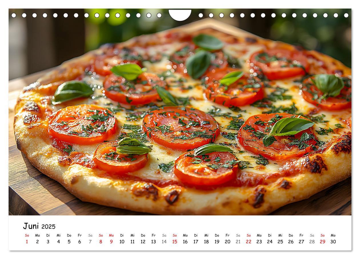 Bild: 9783457215777 | Pizza geht immer - Zu jeder Jahreszeit (Wandkalender 2025 DIN A4...