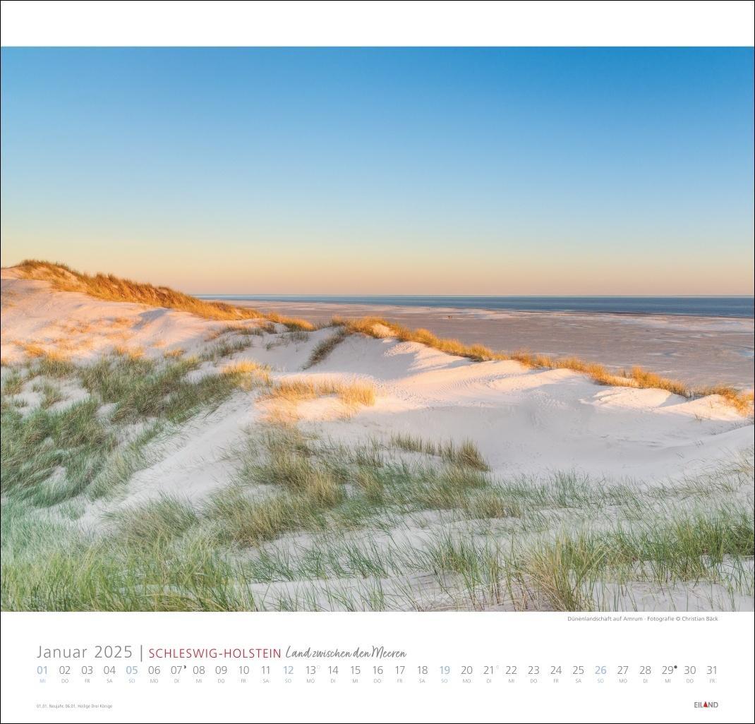 Bild: 9783964023117 | Schleswig-Holstein Edition Kalender 2025 - Land zwischen den Meeren