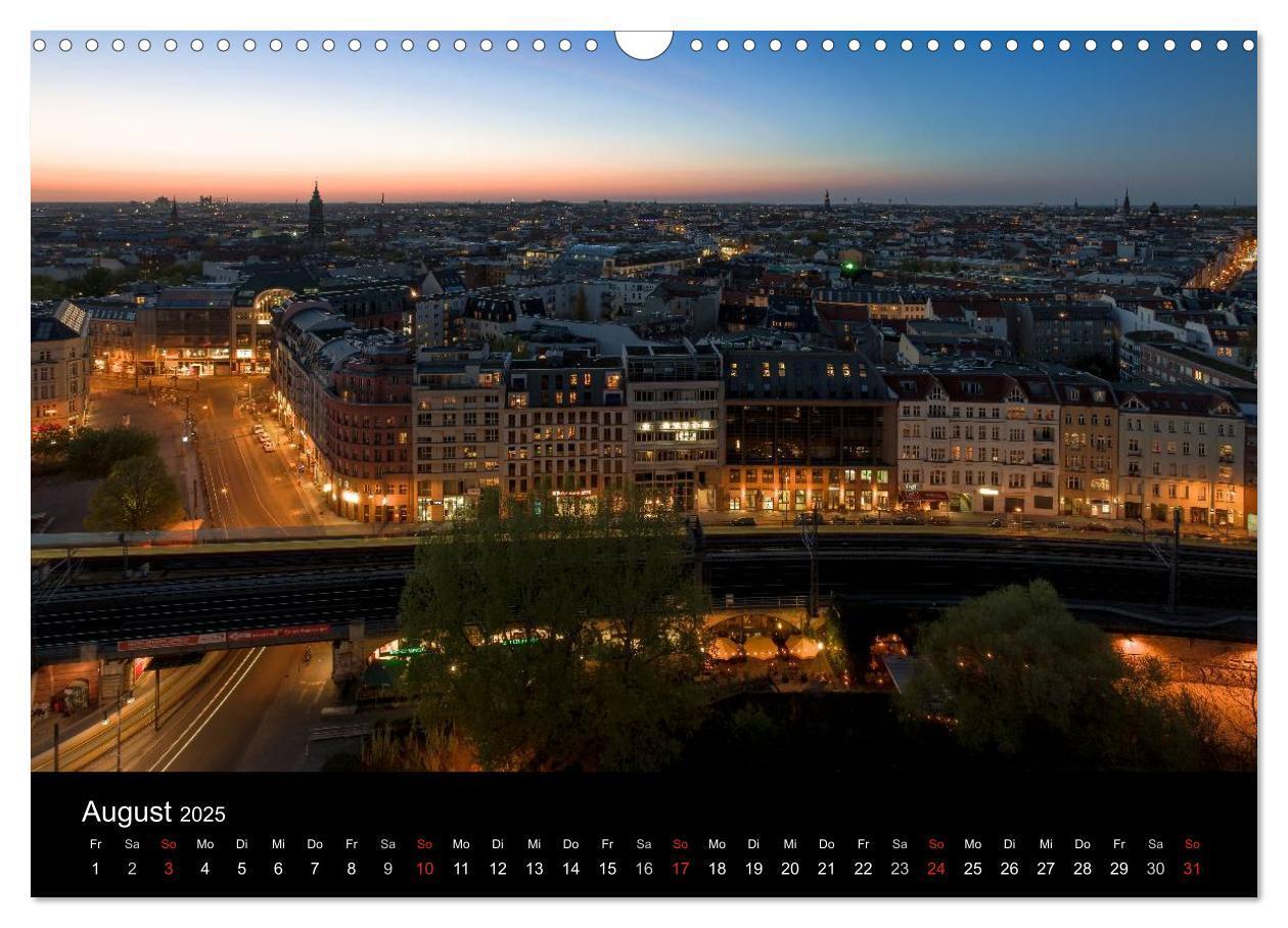 Bild: 9783435606443 | Die Blaue Stunde in Berlin (Wandkalender 2025 DIN A3 quer),...