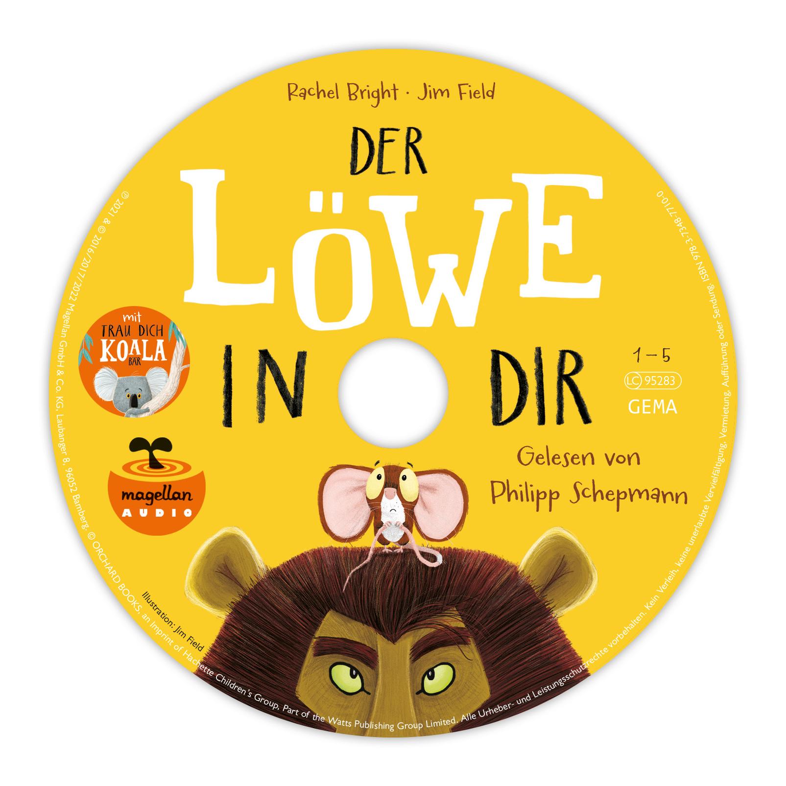 Bild: 9783734877100 | "Der Löwe in dir" und "Trau dich, Koalabär" (Audio-CD) | Rachel Bright