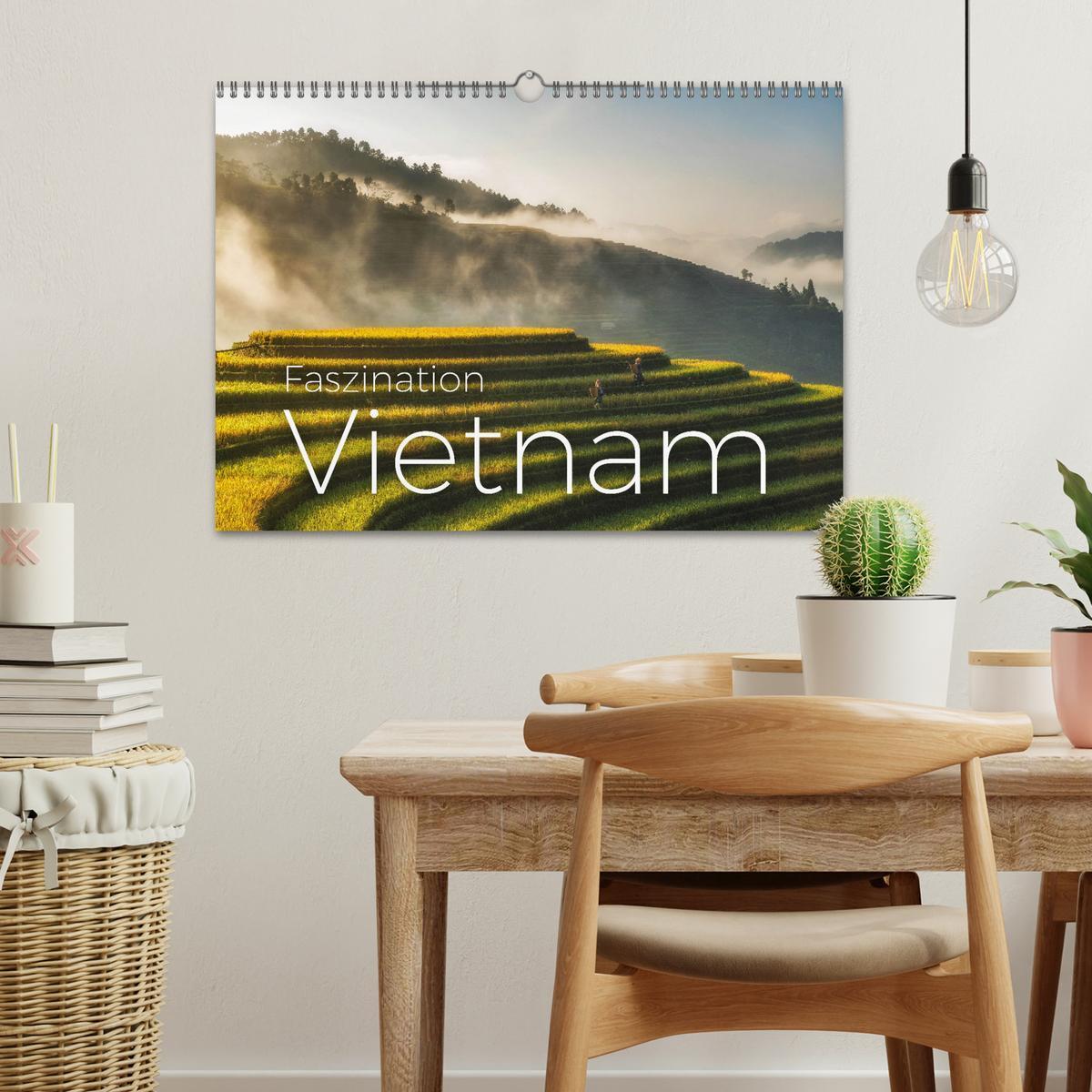 Bild: 9783383917202 | Faszination Vietnam (Wandkalender 2025 DIN A3 quer), CALVENDO...