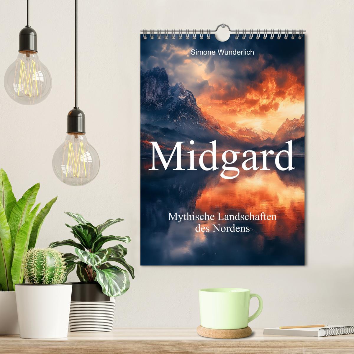 Bild: 9783457205549 | Midgard - Mythische Landschaften des Nordens (Wandkalender 2025 DIN...