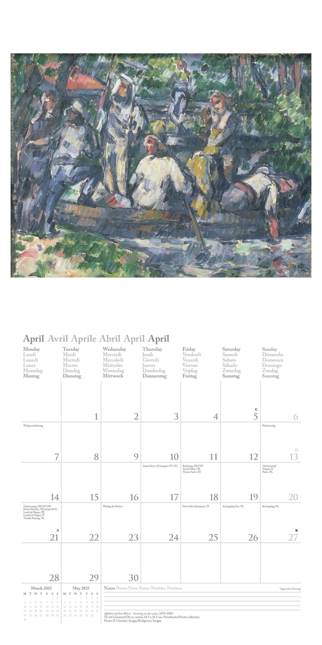 Bild: 4002725994943 | Paul Cézanne 2025 - Wand-Kalender - Broschüren-Kalender - 30x30 -...