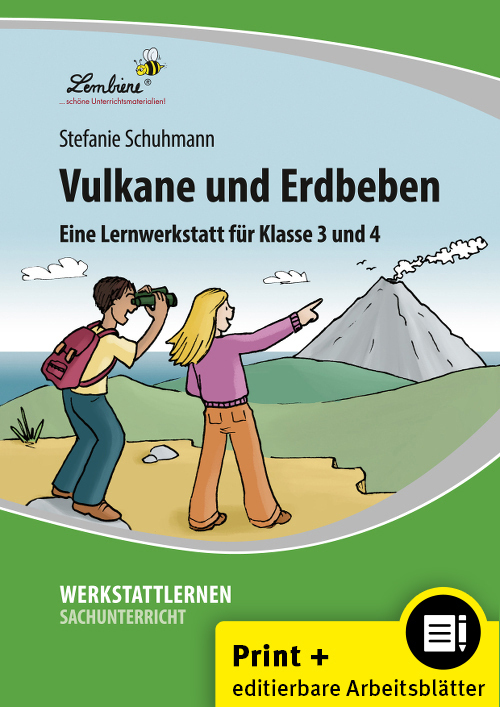 Cover: 9783956649684 | Vulkane und Erdbeben, m. 1 CD-ROM | (3. und 4. Klasse) | Kläger | 2015