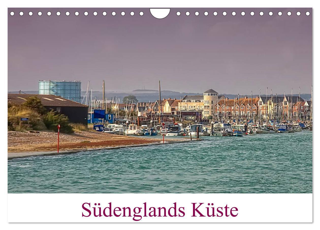 Cover: 9783435629459 | Südenglands Küste (Wandkalender 2025 DIN A4 quer), CALVENDO...