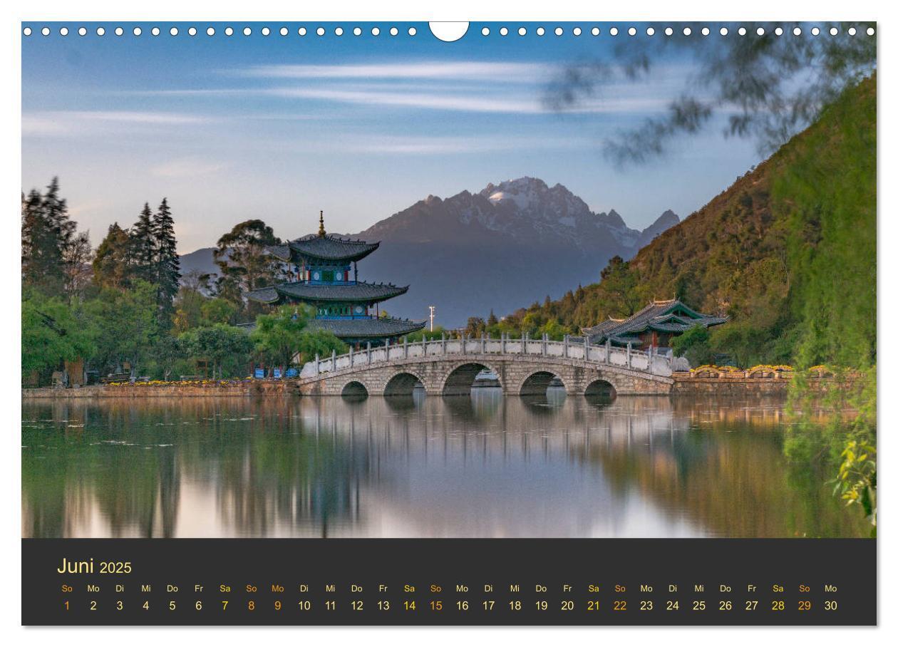 Bild: 9783435387533 | Yunnan - Magische Orte (Wandkalender 2025 DIN A3 quer), CALVENDO...