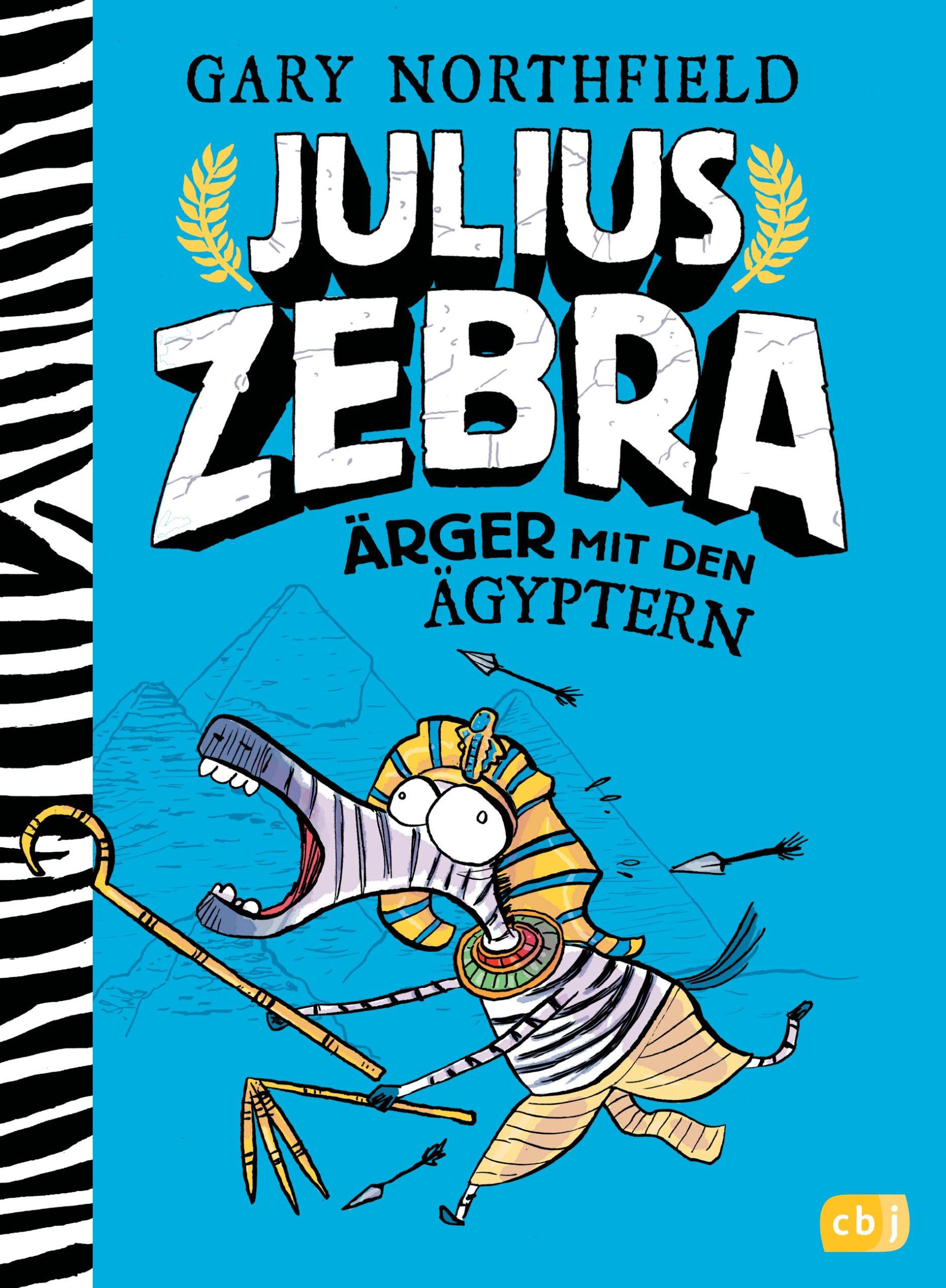 Cover: 9783570164907 | Julius Zebra - Ärger mit den Ägyptern | Gary Northfield | Buch | 2017