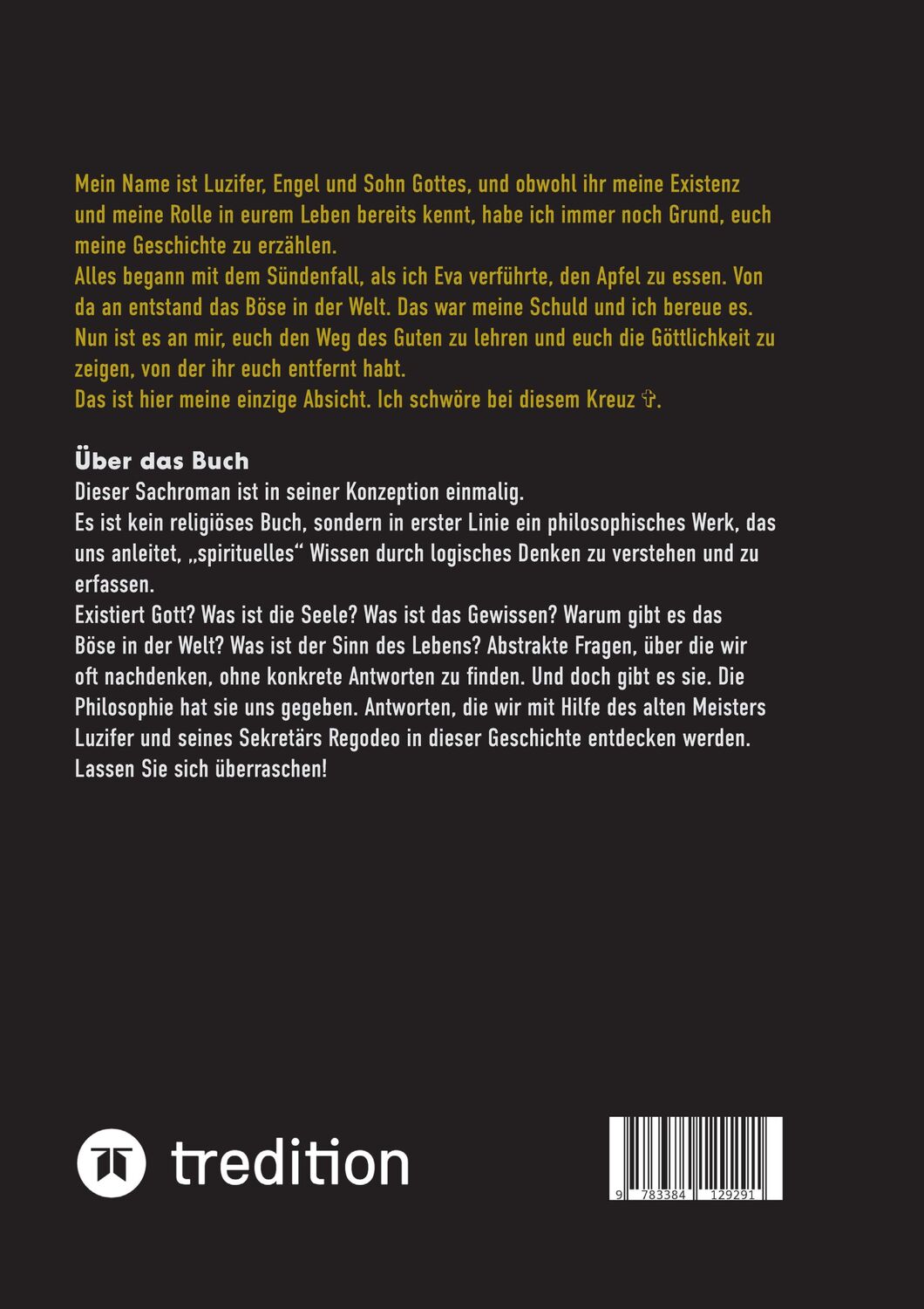 Rückseite: 9783384129291 | Und Luzifer sprach: Ich sehe das Göttliche in dir, das du nicht siehst