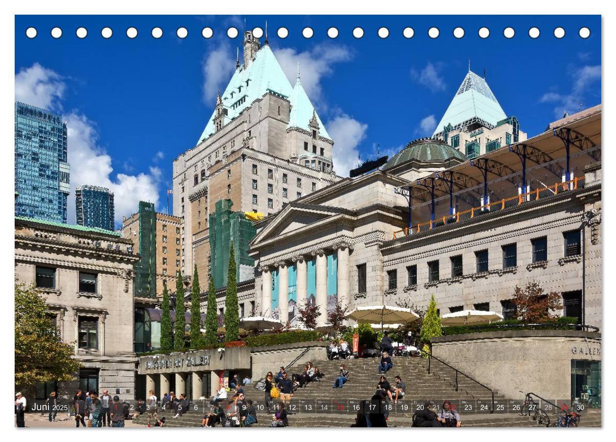 Bild: 9783435503551 | Vancouver Perspektiven (Tischkalender 2025 DIN A5 quer), CALVENDO...