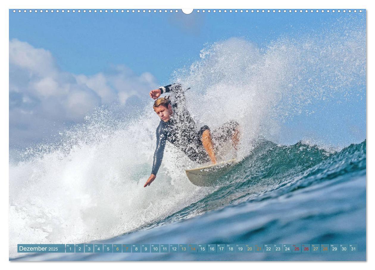 Bild: 9783435119424 | Surfen: Die perfekte Welle finden - Edition Funsport (Wandkalender...