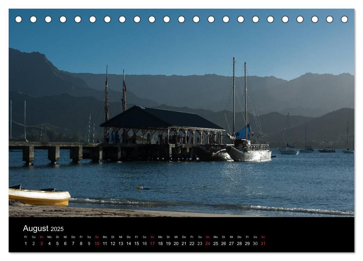 Bild: 9783435742240 | Hawaii - Kauai (Tischkalender 2025 DIN A5 quer), CALVENDO...