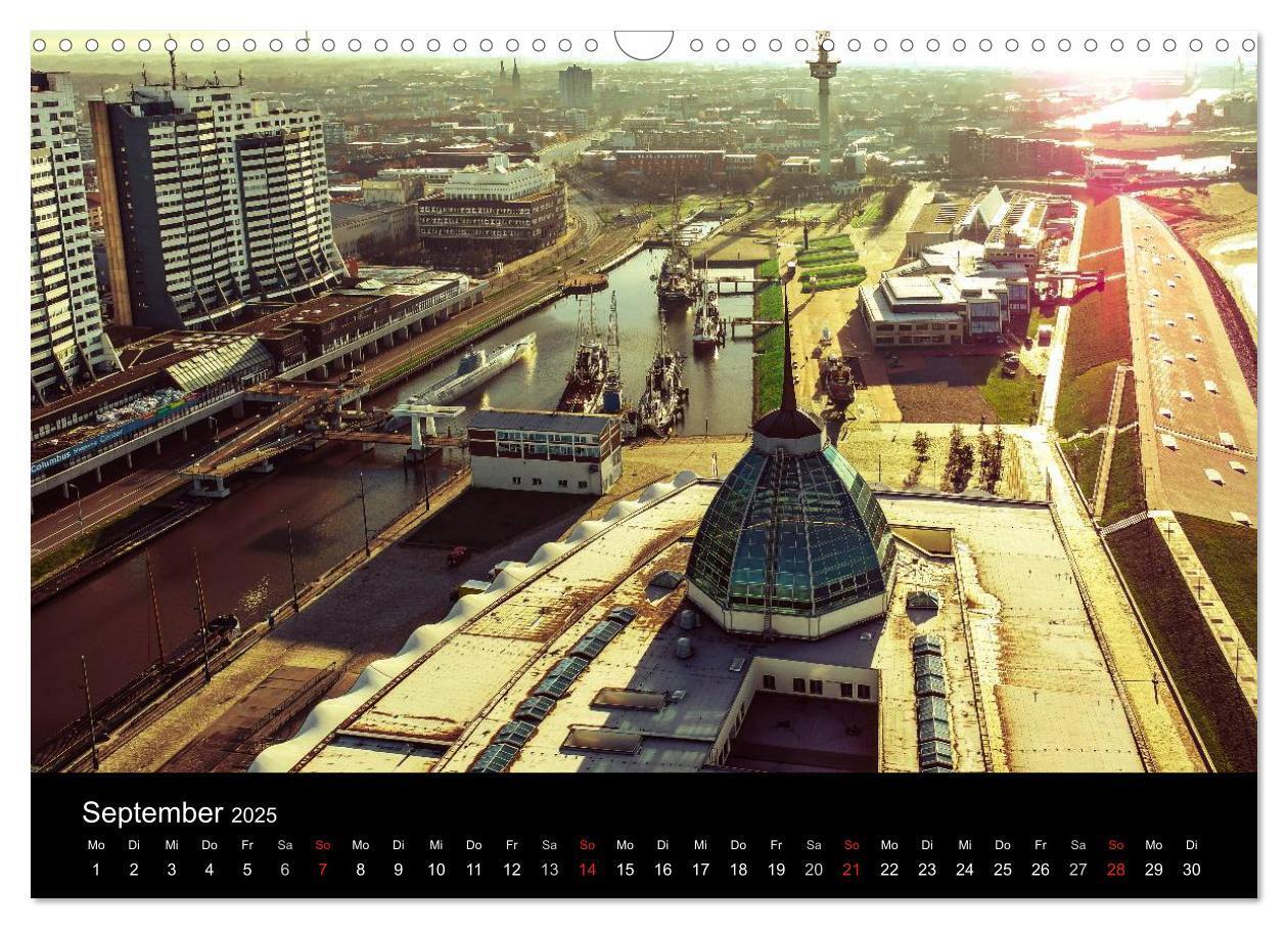 Bild: 9783435674701 | Bremerhaven - Blickpunkte (Wandkalender 2025 DIN A3 quer), CALVENDO...