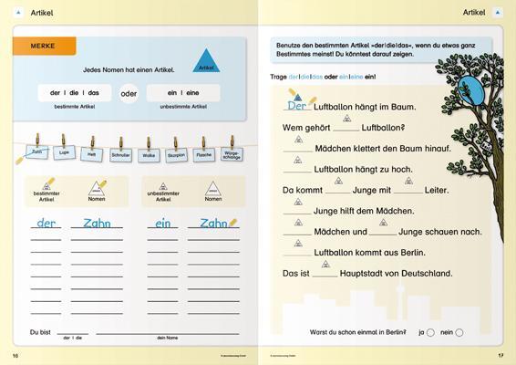 Bild: 9783946904168 | Mein Grammatikheft 1/2 für die 1. und 2. Klasse | Katrin Langhans