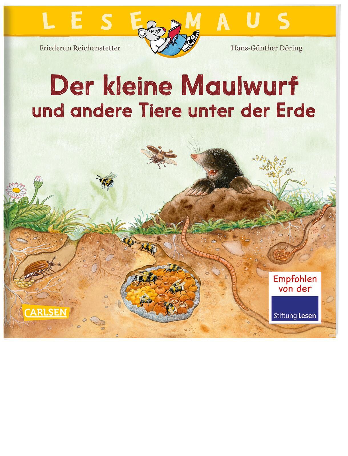 Cover: 9783551083272 | LESEMAUS 178: Der kleine Maulwurf und andere Tiere unter der Erde