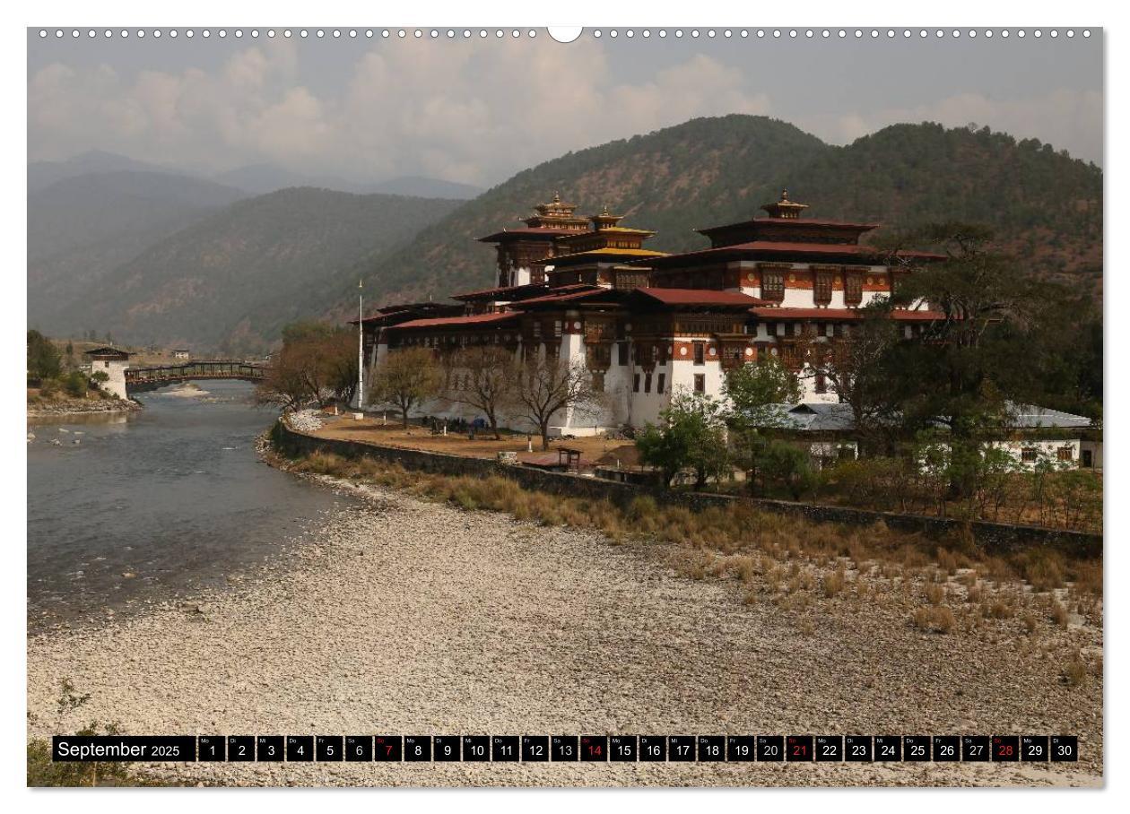 Bild: 9783435464814 | Druk Yul - Szenen aus Bhutan (Wandkalender 2025 DIN A2 quer),...