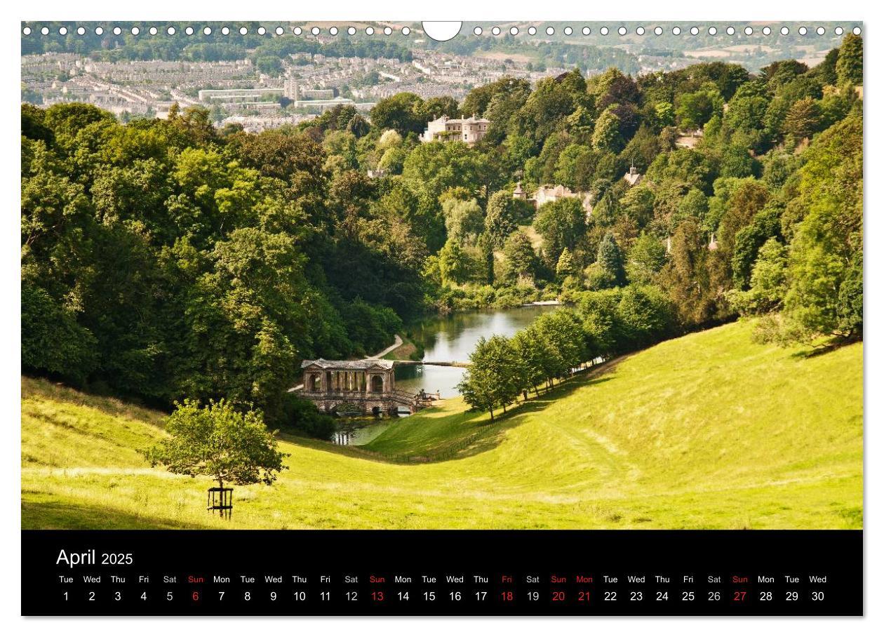 Bild: 9781325964741 | The Lovely Gardens of South England (Wall Calendar 2025 DIN A3...