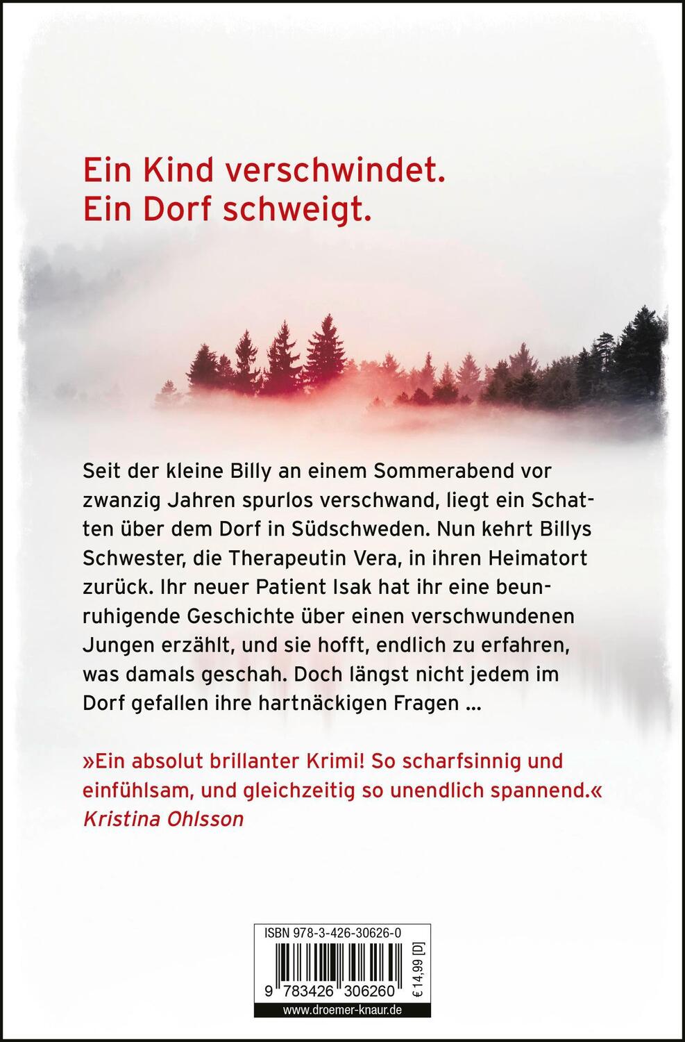 Rückseite: 9783426306260 | Sommernachtstod | Kriminalroman | Anders De La Motte | Taschenbuch