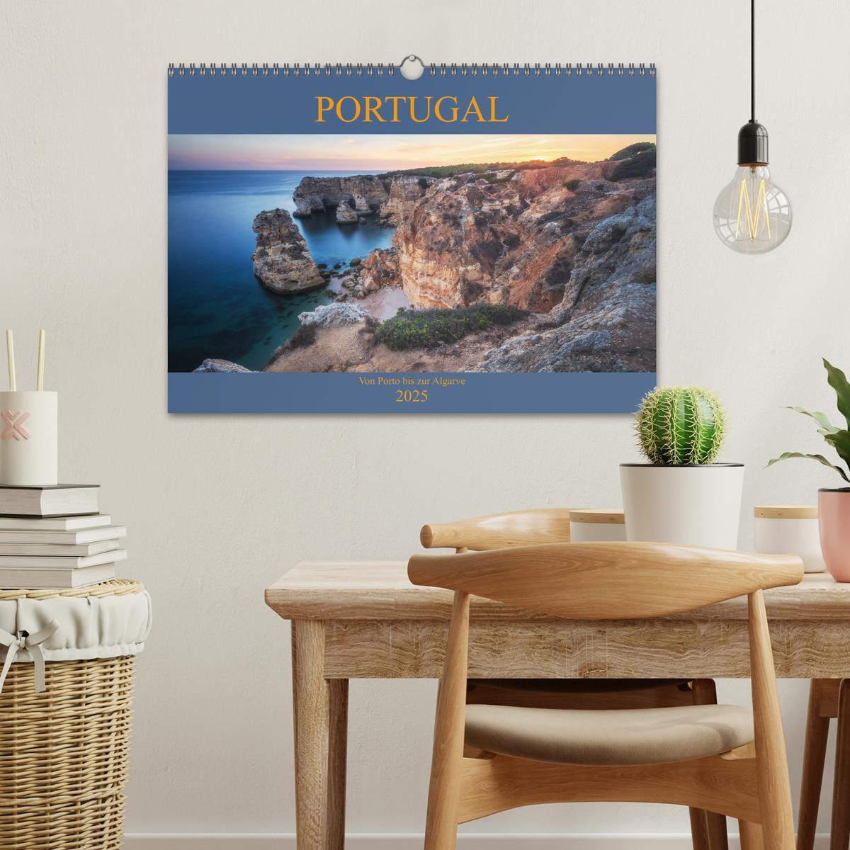 Bild: 9783435346097 | Portugal - Von Porto bis zur Algarve (Wandkalender 2025 DIN A3...