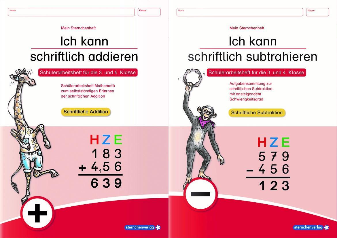 Cover: 9783946904410 | Ich kann schriftlich addieren und subtrahieren - 2 Arbeitshefte im Set