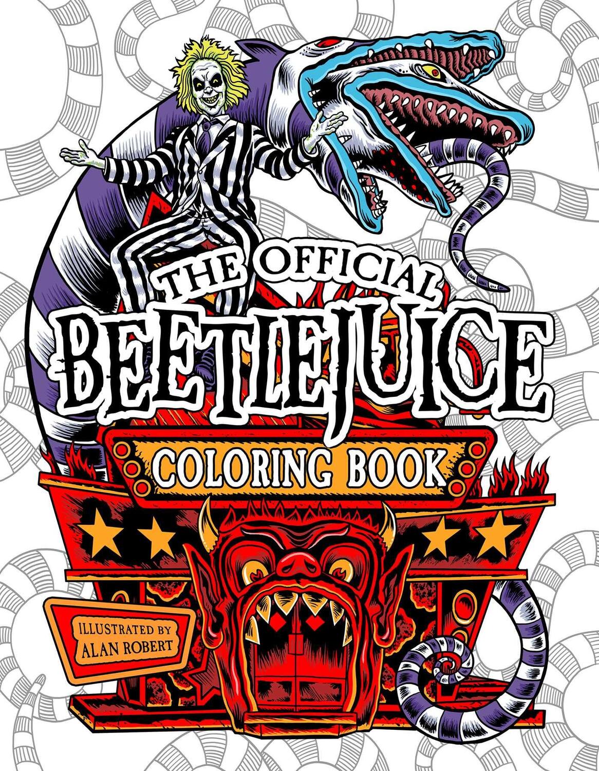 Cover: 9798886635744 | Beetlejuice: The Official Coloring Book | Alan Robert | Taschenbuch