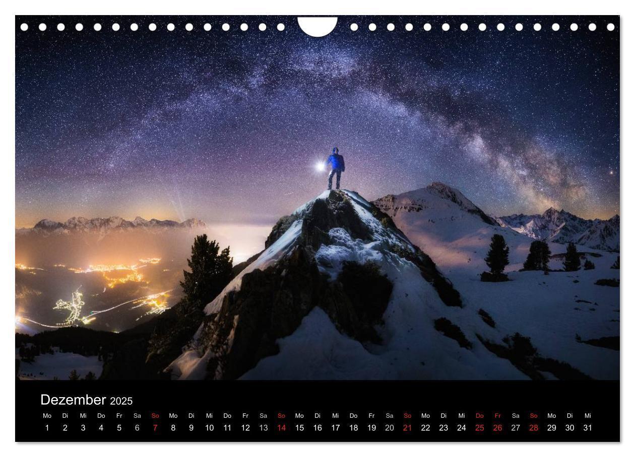 Bild: 9783435567836 | Sternensucher - Landschaft unter Sternen (Wandkalender 2025 DIN A4...