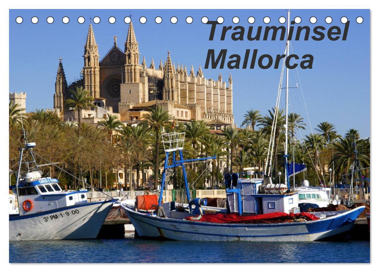 Cover: 9783435699780 | Trauminsel Mallorca (Tischkalender 2025 DIN A5 quer), CALVENDO...