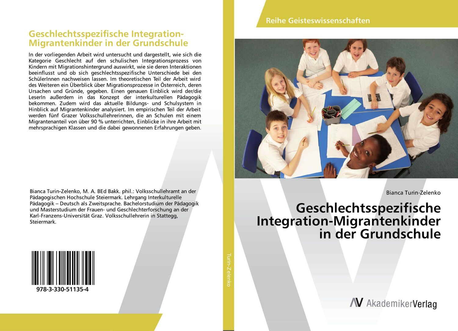 Cover: 9783330511354 | Geschlechtsspezifische Integration-Migrantenkinder in der Grundschule