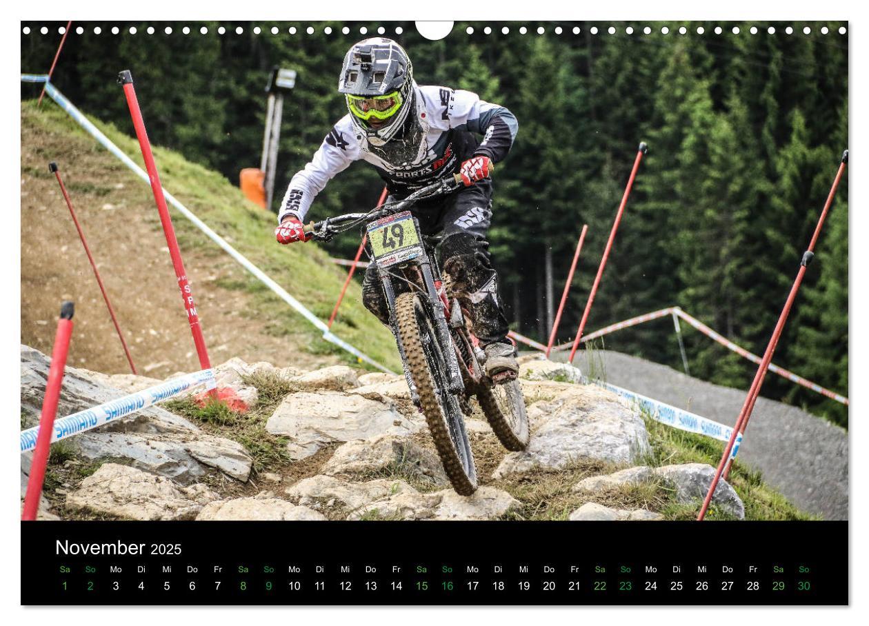 Bild: 9783435432783 | Downhill Racing 2025 (Wandkalender 2025 DIN A3 quer), CALVENDO...