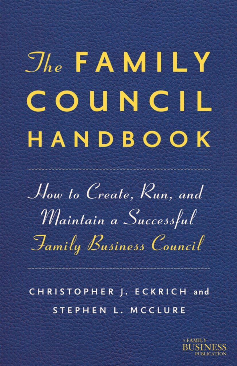 Cover: 9780230112193 | The Family Council Handbook | Na Na | Buch | xviii | Englisch | 2012