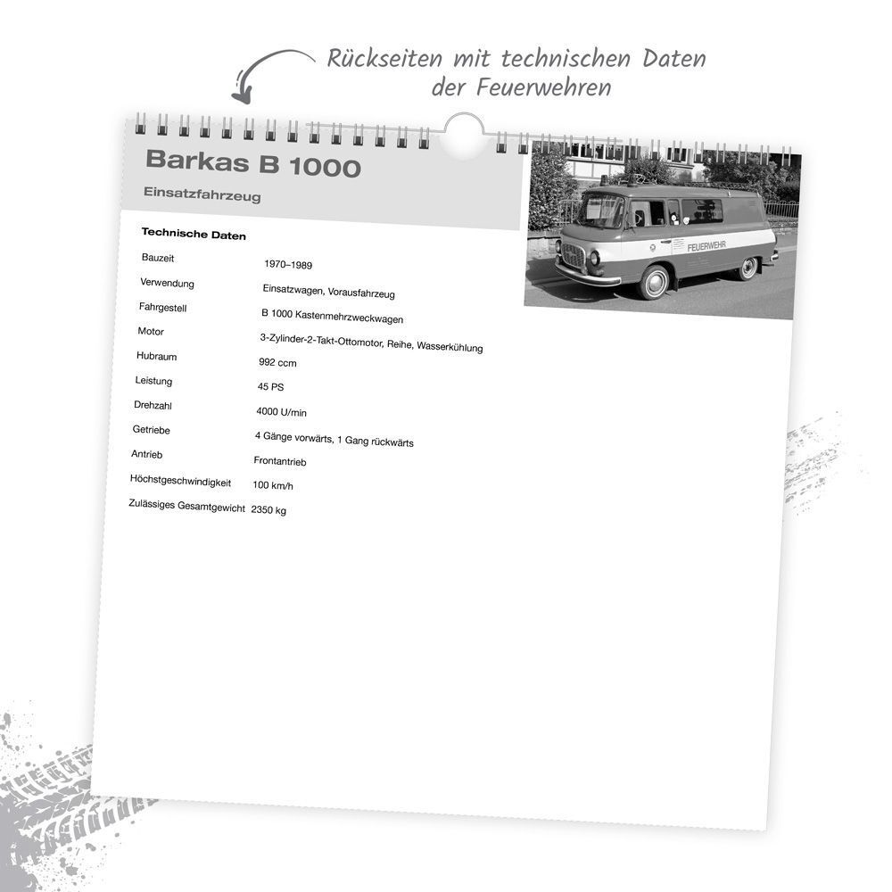 Bild: 9783988022639 | Trötsch Technikkalender Feuerwehren 2025 | &amp;amp (u. a.) | Kalender