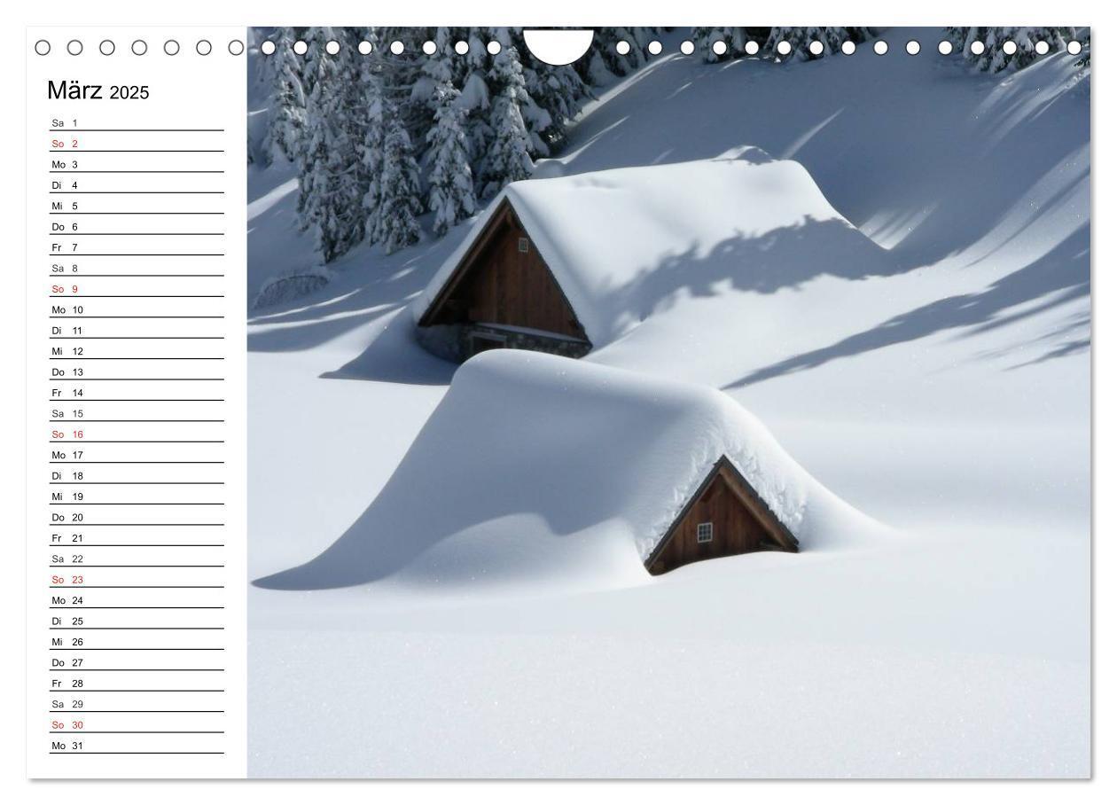 Bild: 9783435525546 | Wintermärchen. Landschaften im Schnee (Wandkalender 2025 DIN A4...