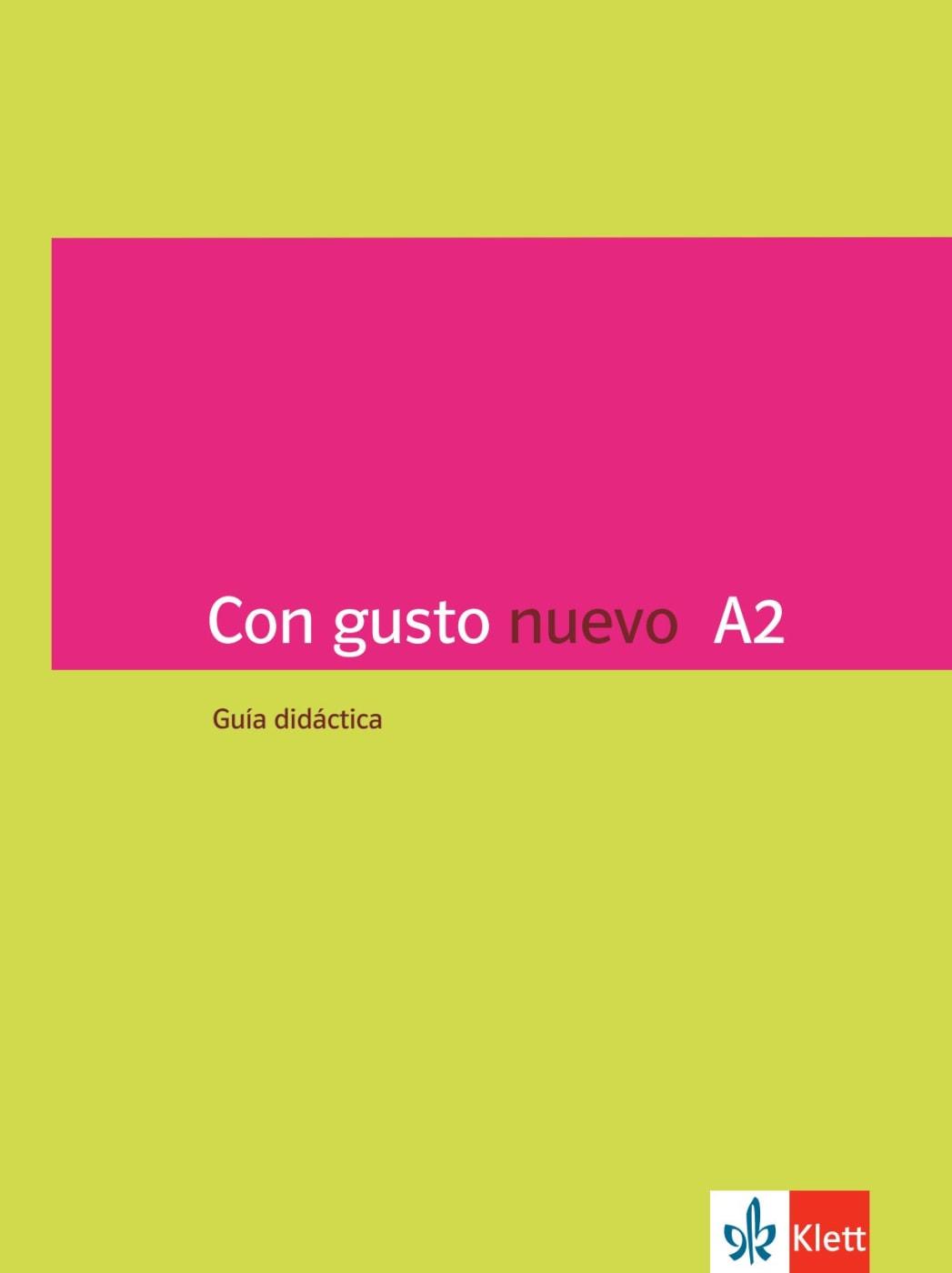 Cover: 9783125146792 | Con gusto nuevo A2. Guía didáctica | Taschenbuch | Con gusto nuevo