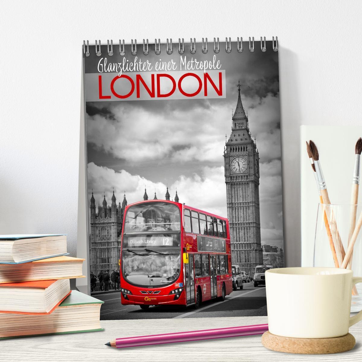 Bild: 9783457056615 | Glanzlichter einer Metropole LONDON (Tischkalender 2025 DIN A5...