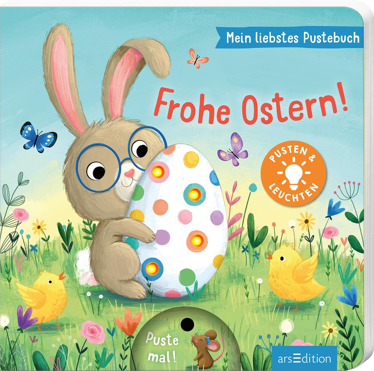 Cover: 9783845859385 | Mein liebstes Pustebuch - Frohe Ostern! | Pusten &amp; leuchten | Höck