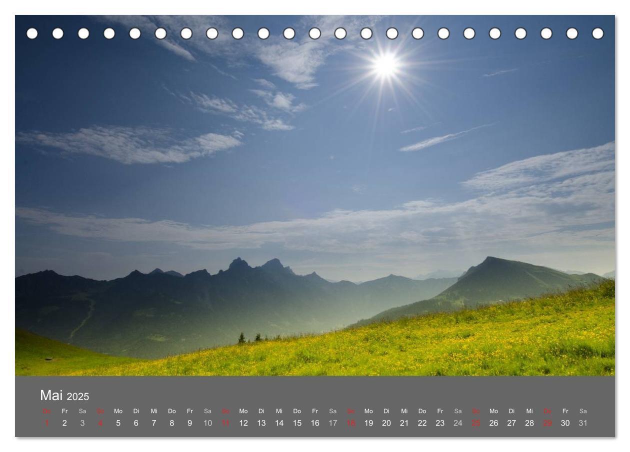 Bild: 9783435727636 | Tannheimer Tal (Tischkalender 2025 DIN A5 quer), CALVENDO...