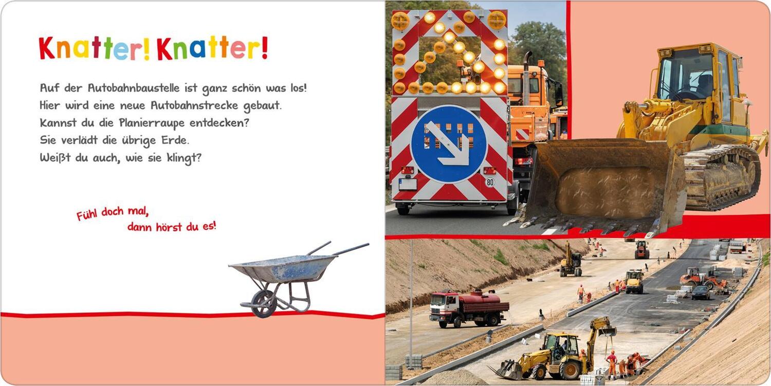 Bild: 9783845845593 | Hör mal rein, wer kann das sein? - Auf der Baustelle | Buch | 12 S.