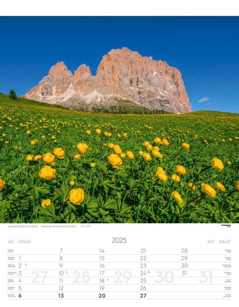 Bild: 9788868397401 | Südtirol Kalender 2025 | Alto Adige - South Tyrol | Verlag | Kalender