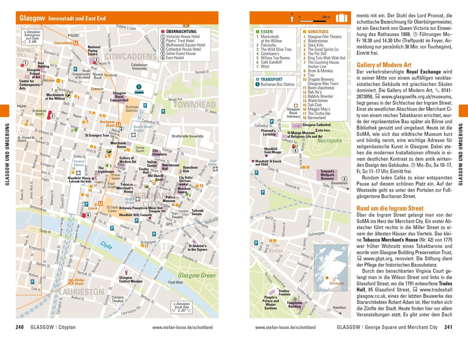 Bild: 9783770166282 | Stefan Loose Reiseführer Schottland | mit Reiseatlas | Eickhoff | Buch