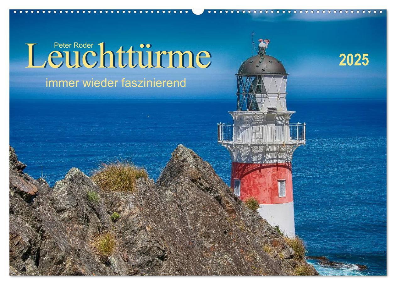 Cover: 9783435575992 | Leuchtürme - immer wieder faszinierend (Wandkalender 2025 DIN A2...