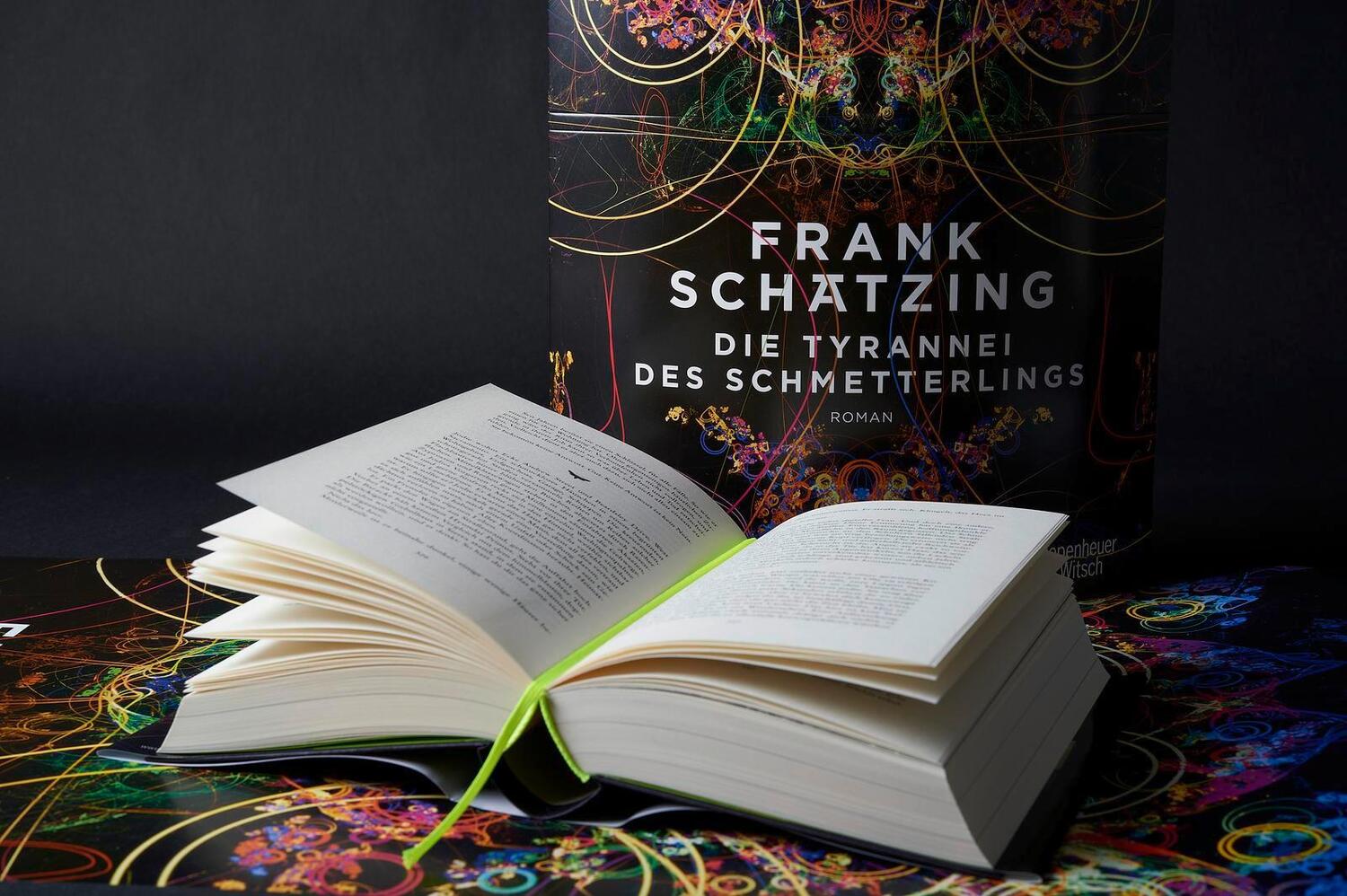 Bild: 9783462050844 | Die Tyrannei des Schmetterlings | Frank Schätzing | Buch | 736 S.