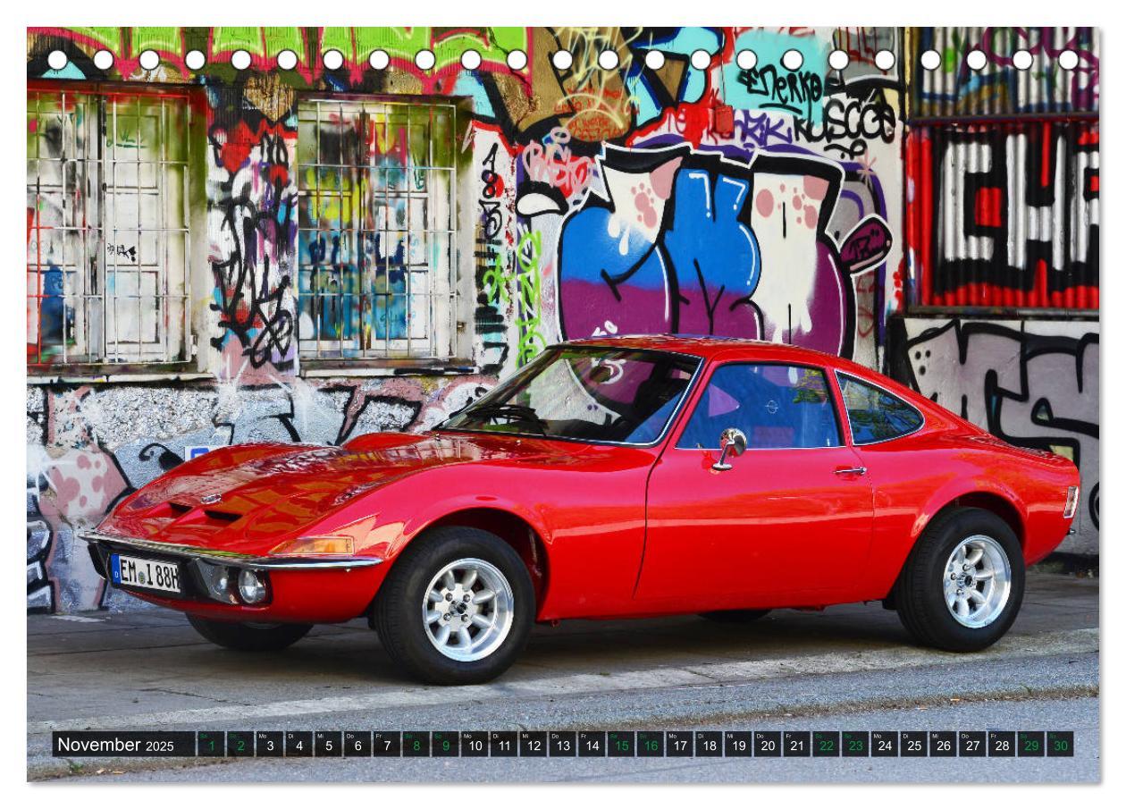 Bild: 9783435215065 | Opel GT 1900 AL Eine deutsche Sportwagenlegende (Tischkalender 2025...