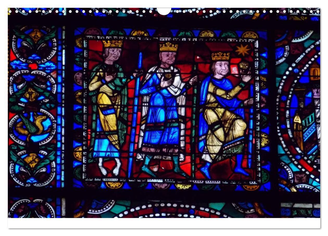 Bild: 9783435818990 | Bilder aus Licht - Notre Dame de Chartres (Wandkalender 2025 DIN A3...