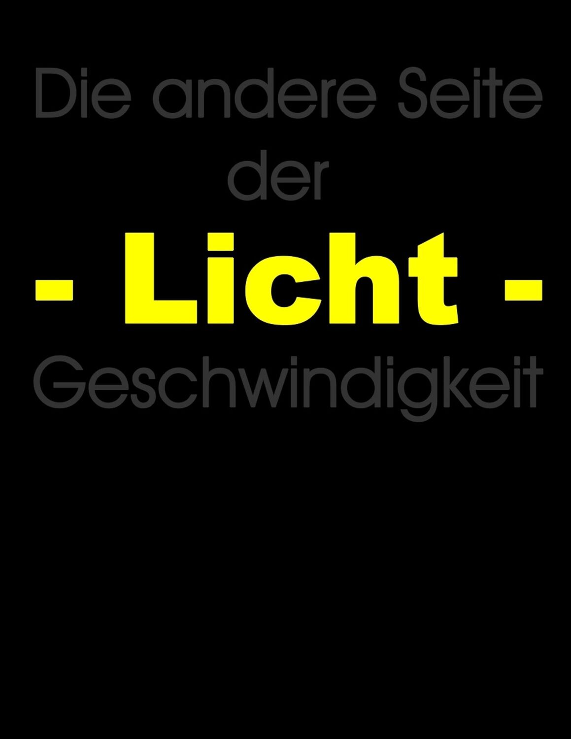 Cover: 9783750433717 | Die andere Seite der Lichtgeschwindigkeit | Das Kugelmodell des Lichts