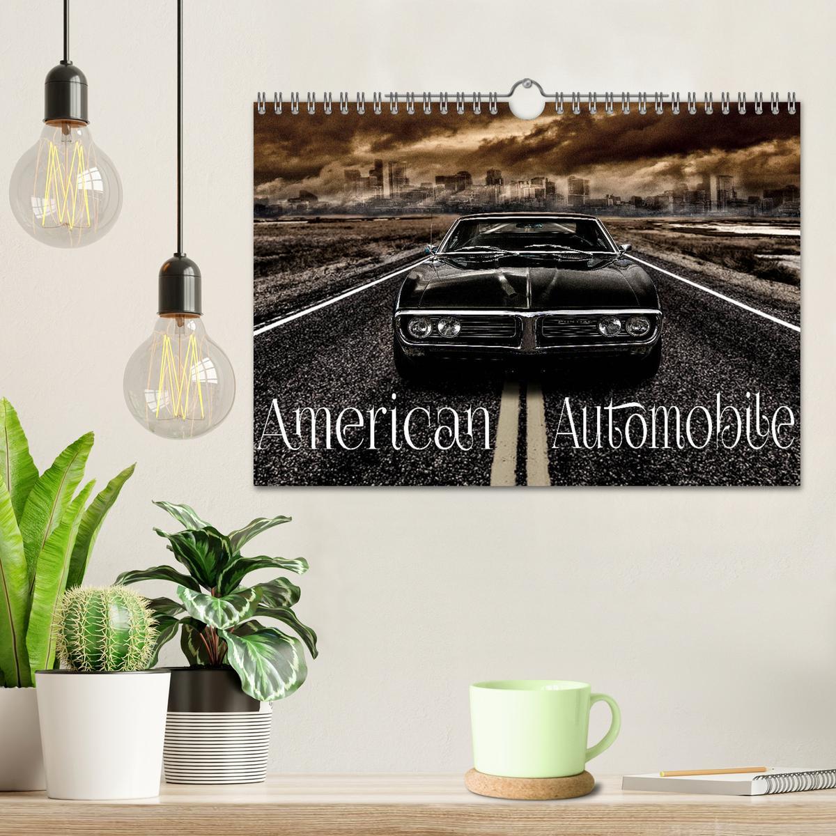 Bild: 9783435409037 | American Automobile (Wandkalender 2025 DIN A4 quer), CALVENDO...