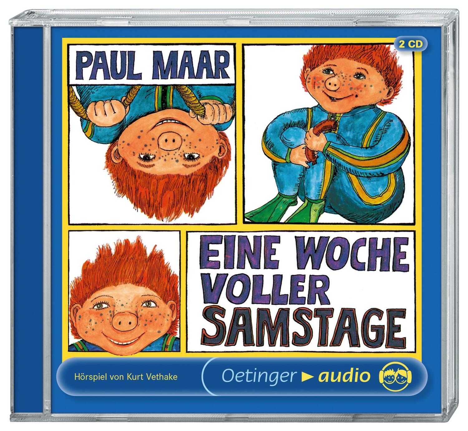 Bild: 9783837300260 | Eine Woche voller Samstage. 2 CDs | Hörspiel | Paul Maar | Audio-CD